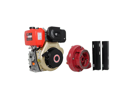 Motobomba Alta Presión Diésel Kama BDK1863HYR Desensamblada 10HP 80m 950LPM - Foto 2 | aztools.co