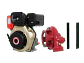 Motobomba Alta Presión Diésel Kama BDK1863HYR Desensamblada 10HP 80m 950LPM - Miniatura 3 | aztools.co