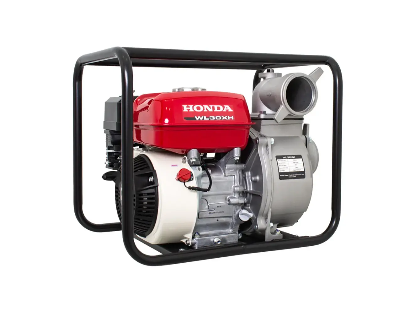 Motobomba Caudal Autocebante Honda WL30XH DR Motor GP160 5.5HP 1100LPM 3x3 - Foto 2 | aztools.co