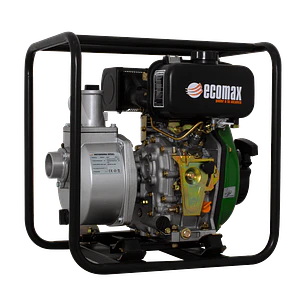 Motobomba Caudal Autocebante Diésel Ecomax MBD50-L Motor 4HP 600LPM 2x2