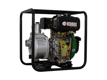 Motobomba Caudal Autocebante Diésel Ecomax MBD50-L Motor 4HP 600LPM 2x2 - Foto 2 | aztools.co
