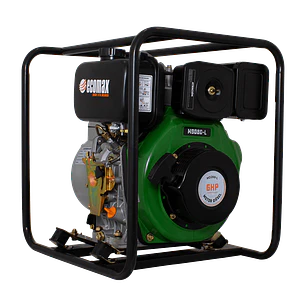 Motobomba Caudal Autocebante Diésel Ecomax MBD80-L Motor 6HP 1000LPM 3x3