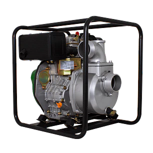 Motobomba Caudal Autocebante Diésel Ecomax MBD80-L Motor 6HP 1000LPM 3x3