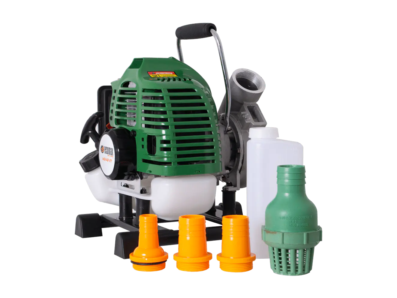 Motobomba Caudal No Autocebante Ecomax MB40-2T 2T 62cc 2.3HP 42m 320LPM - Foto 2 | aztools.co