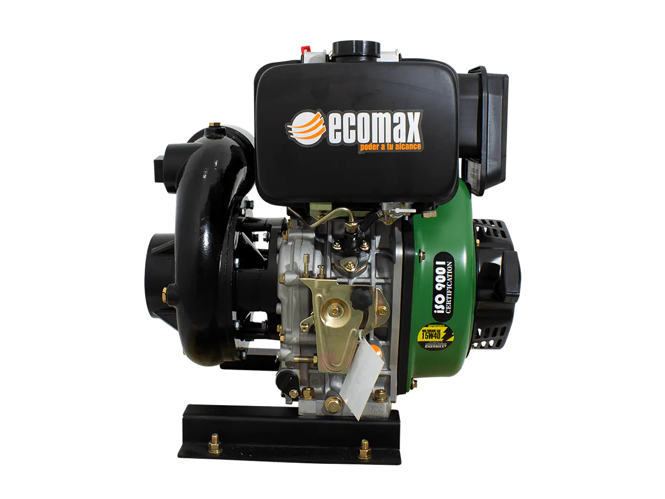 Motobomba Alto Caudal Hierro Diésel Ecomax MBD40H-G 14HP 2200LPM 4x4 - Foto 4 | aztools.co