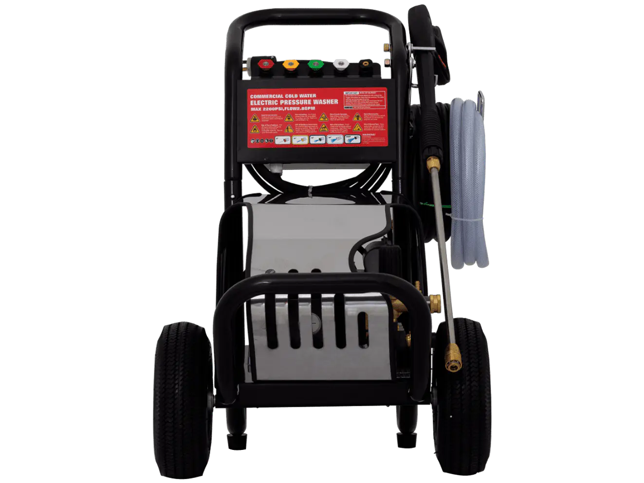 Hidrolavadora Eléctrica Monofásica Ecomax 3WZ-1522-3S2 4HP Danau 2200PSI 240V - Foto 2 | aztools.co