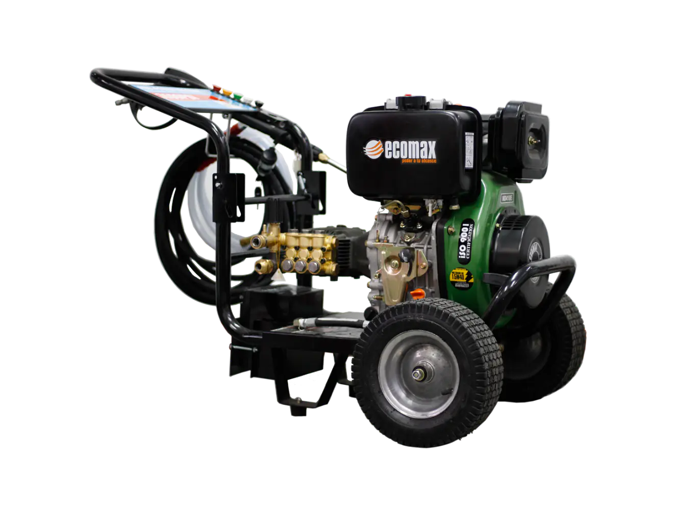 Hidrolavadora Diésel Ecomax MD418E-3WZ-3000D Arranque Eléctrico 10HP 3000PSI 12.9LPM - Foto 1 | aztools.co