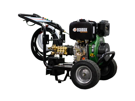 Hidrolavadora Diésel Ecomax MD418E-3WZ-3000D Arranque Eléctrico 10HP 3000PSI 12.9LPM - Foto 1 | aztools.co