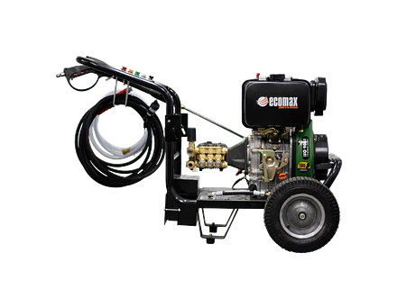 Hidrolavadora Diésel Ecomax MD418E-3WZ-3000D Arranque Eléctrico 10HP 3000PSI 12.9LPM - Foto 4 | aztools.co