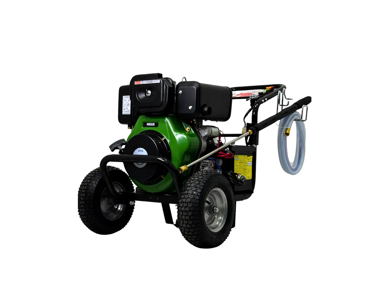 Hidrolavadora Diésel Ecomax MD519E-3WZ-3600A Arranque Eléctrico 15HP 3400PSI 18.2LPM  - Foto 1 | aztools.co