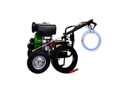 Hidrolavadora Diésel Ecomax MD519E-3WZ-3600A Arranque Eléctrico 15HP 3400PSI 18.2LPM  - Foto 2 | aztools.co
