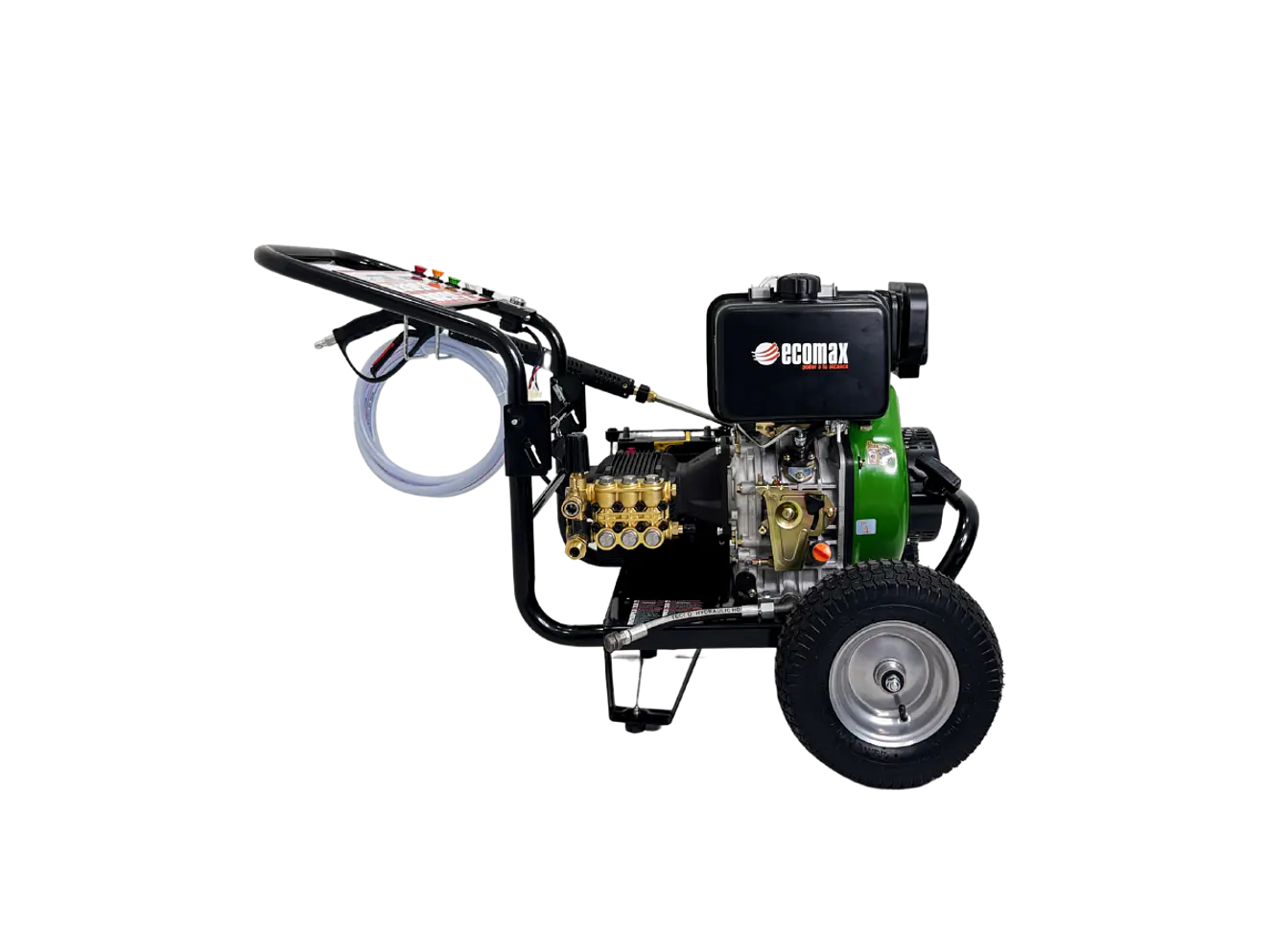 Hidrolavadora Diésel Ecomax MD519E-3WZ-3600A Arranque Eléctrico 15HP 3400PSI 18.2LPM  - Foto 3 | aztools.co
