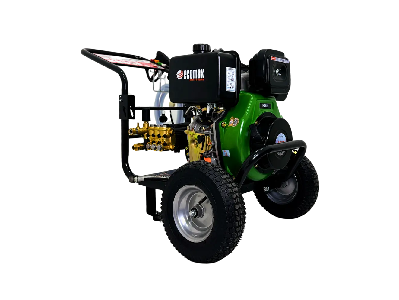 Hidrolavadora Diésel Ecomax MD519E-3WZ-3600A Arranque Eléctrico 15HP 3400PSI 18.2LPM  - Foto 4 | aztools.co