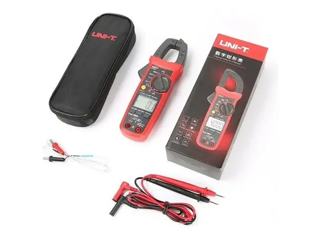 Pinza Amperimétrica Digital Uni-T UT203+ True RMS (400A AC/DC - 600V AC/DC - Pantalla Retroiluminada) - Foto 2 | aztools.co