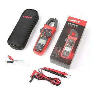 Pinza Amperimétrica Digital Uni-T UT203+ True RMS (400A AC/DC - 600V AC/DC - Pantalla Retroiluminada)