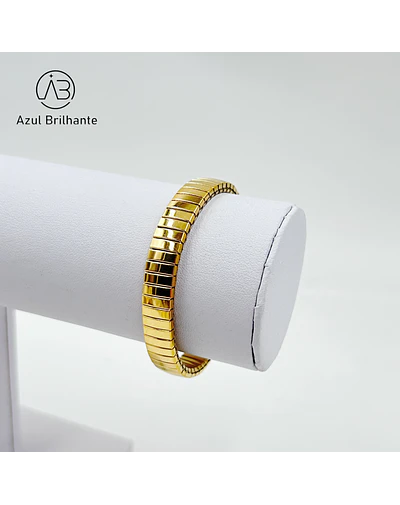 Pulseira Elástica (Médio)- Aço