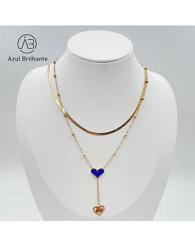 Colar de Mãe com Coração