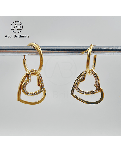 Brincos de Corações