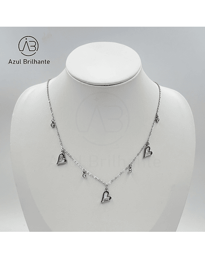 Colar com Corações