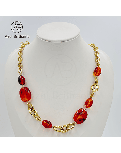 Colar de Resina