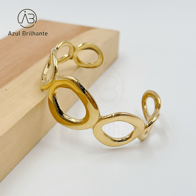 Bangle Redondo- Aço