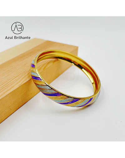 Bangle Colorido- AÇO
