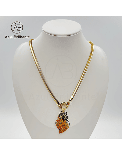 Colar de Coração de Viana 