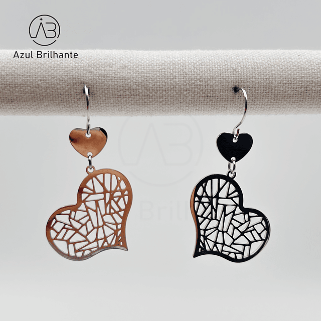 Brincos de Coração 2