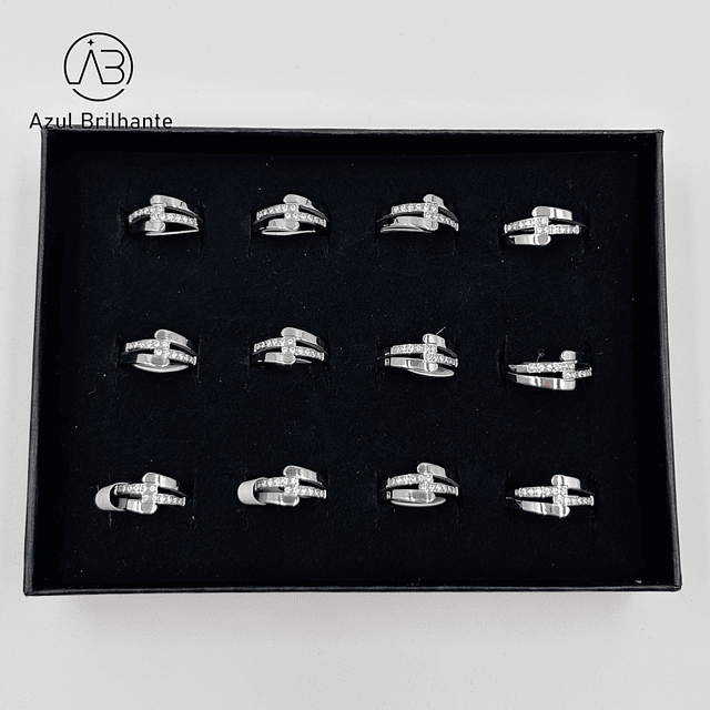 Aneis Assimétricas- Caixa de 12 Peças 1