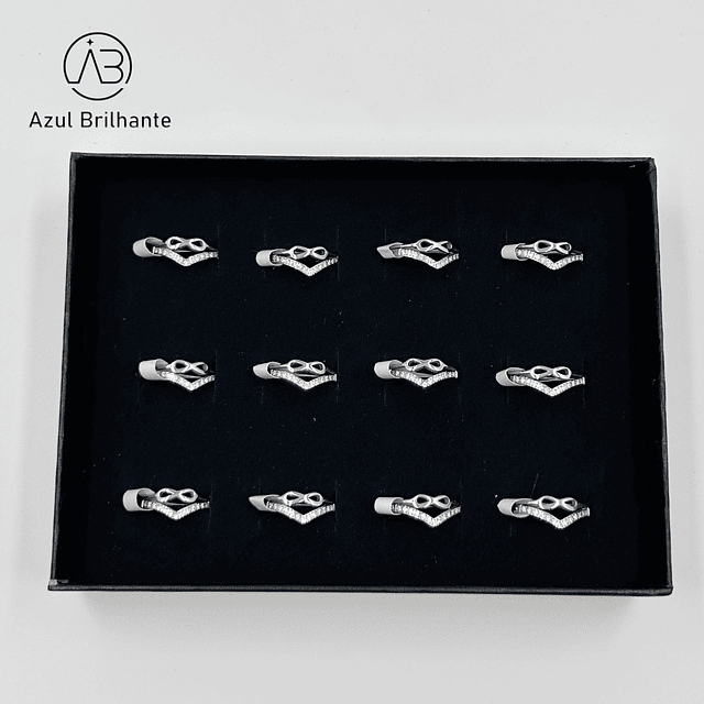 Aneis de Infinito- Caixa de 12 Peças 2
