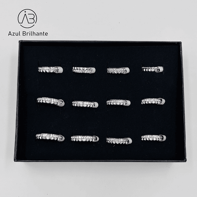 Aneis com Brilho- Caixa de 12 Peças 2