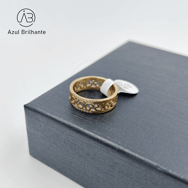 Aneis com Corações- Caixa de 12 Peças 3