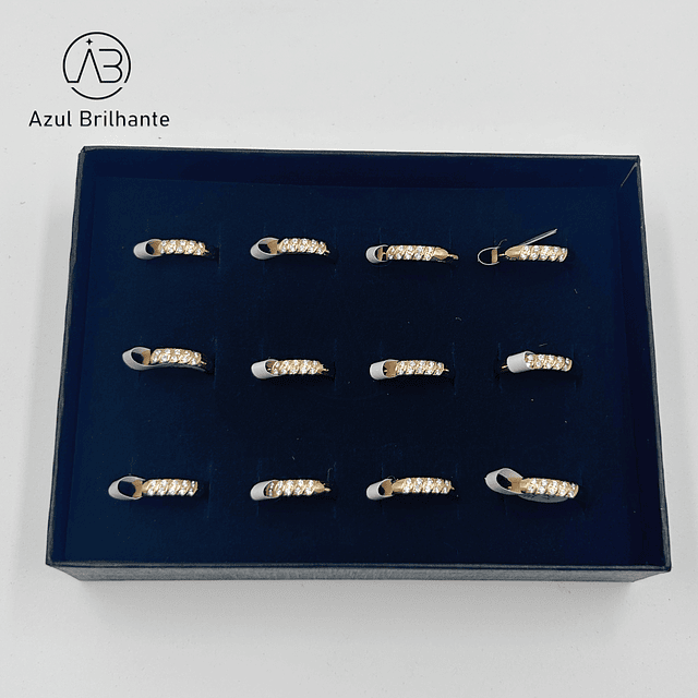 Aneis com Brilho- Caixa de 12 Peças 1