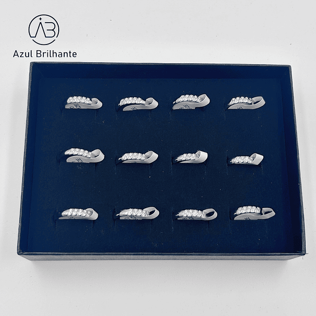 Aneis com Brilho- Caixa de 12 Peças 2