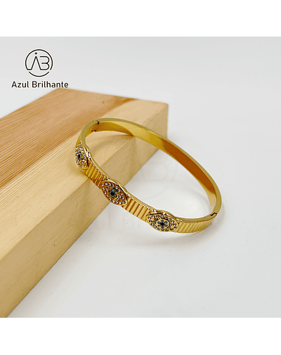 Bangle de Olhos- Aço