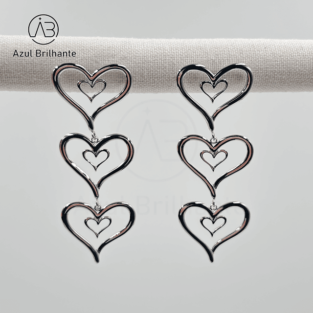 Brincos de Corações 2