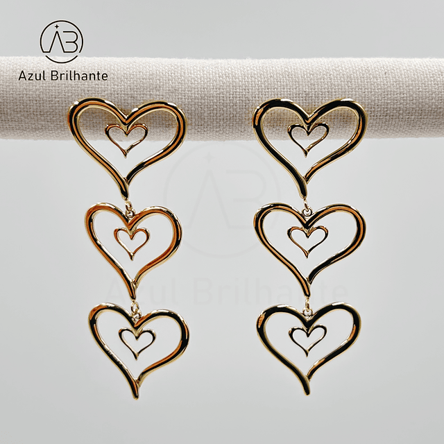Brincos de Corações 1