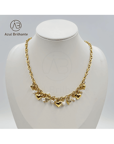 Colar de Corações