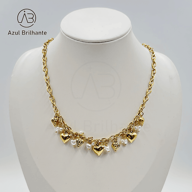 Colar de Corações