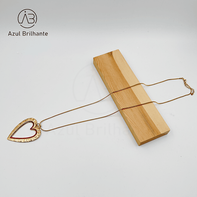 Colar Comprido de Coração 1