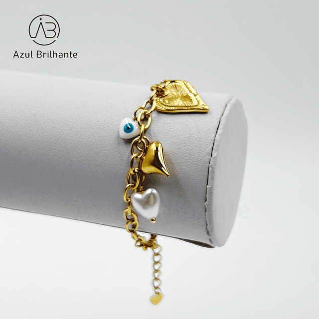 Pulseira de Olho e Coração 1