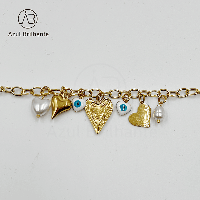 Pulseira de Olho e Coração 3