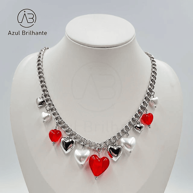 Colar de Corações 2