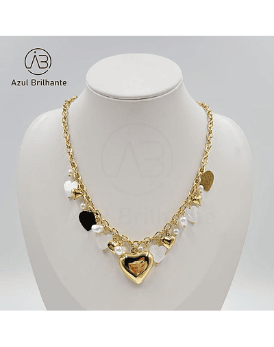 Colar de Corações