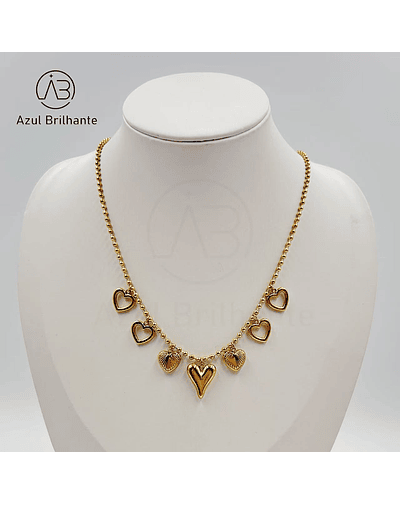 Colar de Corações