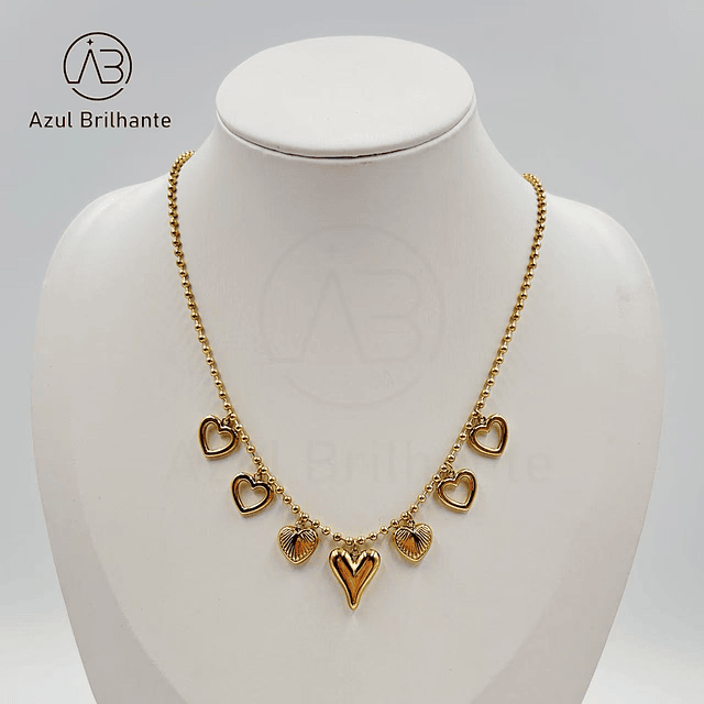 Colar de Corações 1