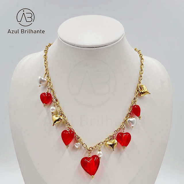Colar de Corações 1
