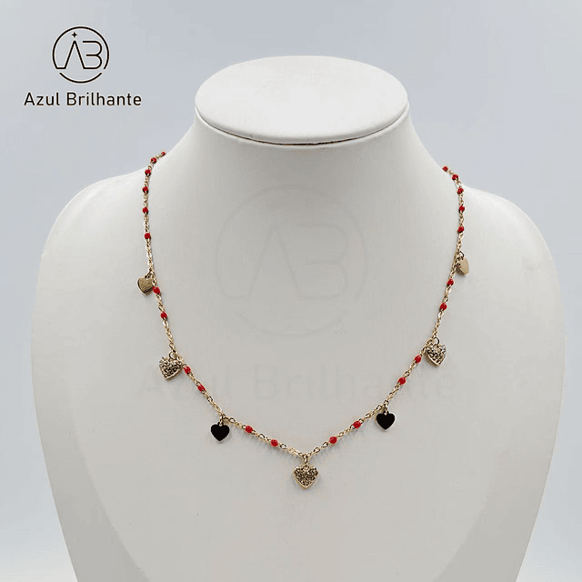 Colar de Corações 3