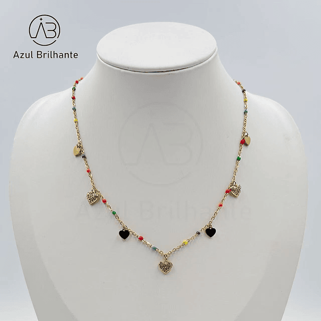 Colar de Corações 1