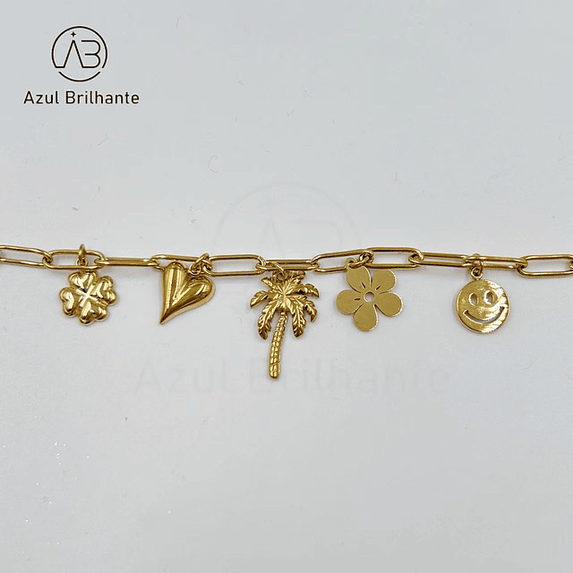 Pulseira com Pingentes 3